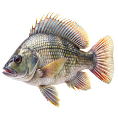 Fototapeta premium fish on a white background