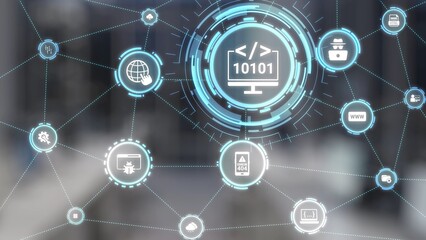 Software development with coding overlays, programming languages, developer tools, mobile app creation, and advanced programming for digital product development and software solutions. Spire