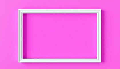 Clean, empty white photo frame vector illustration, ideal for mockups,   frame vector,   photography