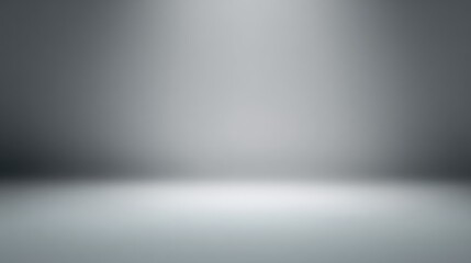 Grey concrete wall meets the floor in studio space for mockup products, stage showcase, promotion display.