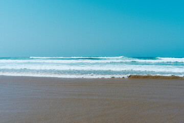 Waves on the Basque Coast of Nouvelle-Aquitaine, France, the summer of 2025.