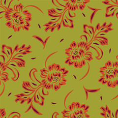 seamless floral pattern
