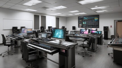 Music Production Studio Audio editing, sound design instruction for creators