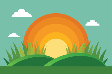 Obraz premium Japanese Garden with Lit Lanterns at Dusk