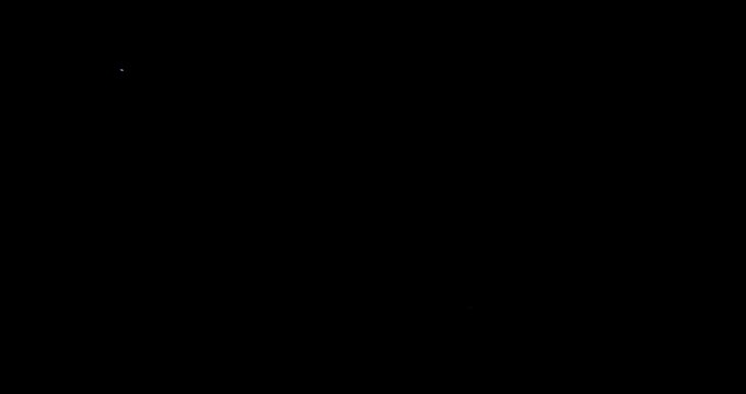blue energy hit effect on black background