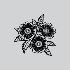 Decorative Primrose Botanical Artwork