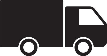 Delivery truck icon vector