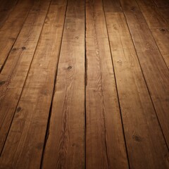 Vintage Wooden Floor Background &ndash; Hyper-Realistic Rustic Planks for Retro Designs