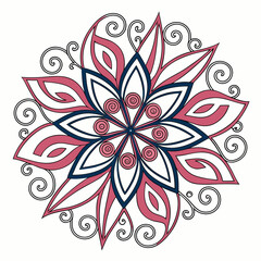 abstract floral ornament