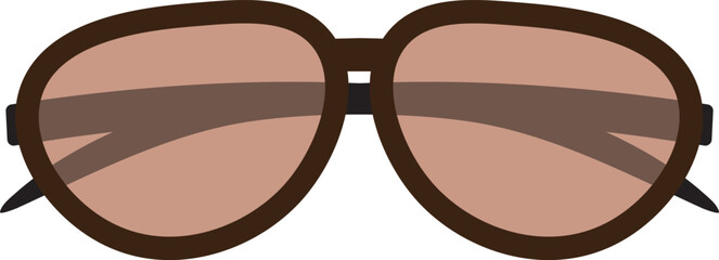 Old sunglasses vector design