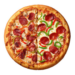 Delicious Pizza PNG &ndash; High Resolution Transparent Background Slices & Whole Pies for Menus, Ads & Food Desig