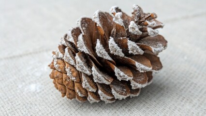 pine cones on a white background
