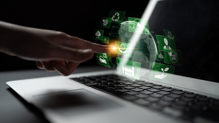 Sustainable business uses eco-innovation, climate action, and long-term strategies to meet...