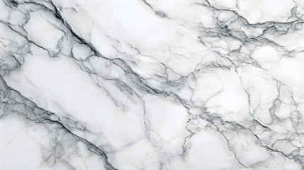 Elegant white marble with intricate gray veining, a luxurious natural texture for sophisticated design.