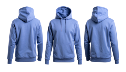 Hoodie PNG, Realistic Casual Sweatshirt, Transparent Background, Streetwear Fashion and Winter Outfit