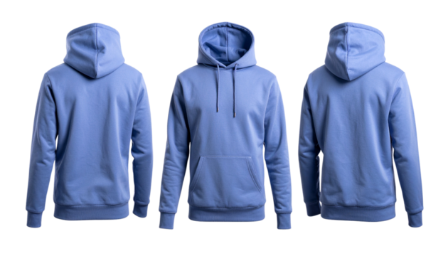Hoodie PNG, Realistic Casual Sweatshirt, Transparent Background, Streetwear Fashion and Winter Outfit - Powered by Adobe