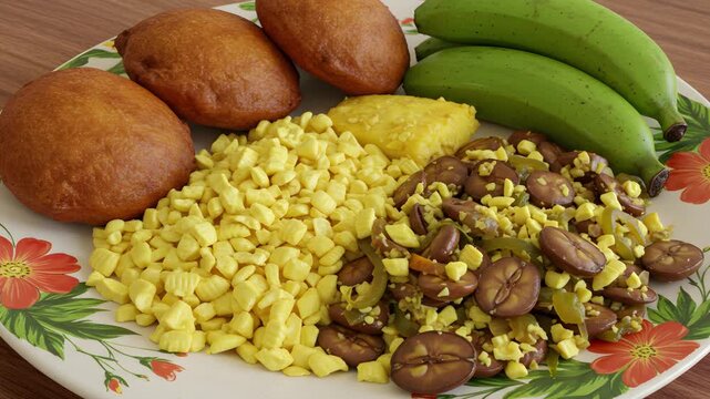"カリブのスパイス入り