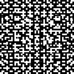 Fototapeta premium Black and white pattern abstract art design with geometric shapes and unique plus sign elements background style