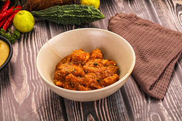 Indian cuisine - Prawns malabar masala
