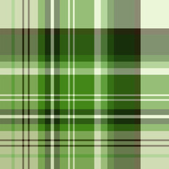 Seamless pattern with pleasant fresh green colors for plaid.eps