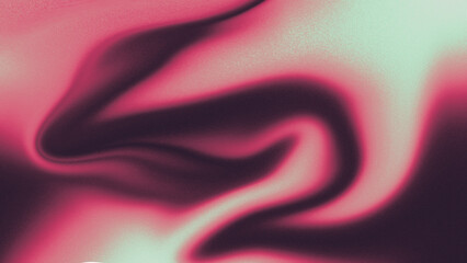 Swirling abstract gradient background with deep pink and pale green hues and subtle grain texture