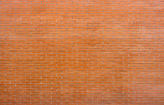 Red brick wall texture background