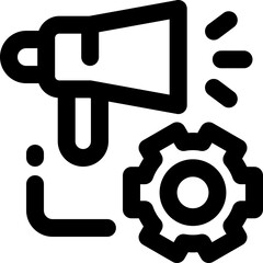 service line icon. Clean and minimalist vector icon for websites, mobile apps, presentations, and logos. Fully scalable and customizable for any project.