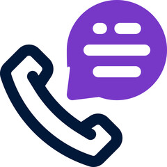 phone call duotone icon. Sleek and modern vector icon for websites, mobile apps, marketing materials, and corporate design. Fully scalable and ready to use.