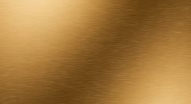 Brushed metal texture background with a warm, golden bronze hue, showcasing a fine linear grain and subtle highlights