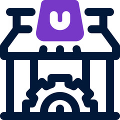 mobile application duotone icon. Sleek and modern vector icon for websites, mobile apps, marketing materials, and corporate design. Fully scalable and ready to use.