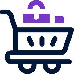 digital receipt duotone icon. Sleek and modern vector icon for websites, mobile apps, marketing materials, and corporate design. Fully scalable and ready to use.