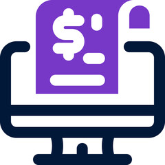 e wallet duotone icon. Sleek and modern vector icon for websites, mobile apps, marketing materials, and corporate design. Fully scalable and ready to use.