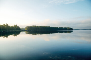 Silent Lake in Sweden