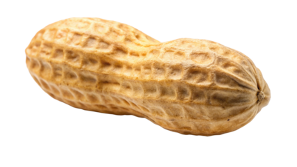 peanuts isolated on white background
