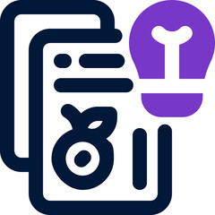 recomendation duotone icon. Sleek and modern vector icon for websites, mobile apps, marketing materials, and corporate design. Fully scalable and ready to use.