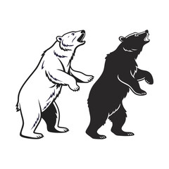 Minimal Animal Silhouette Vector | Clean Black Outline Graphic Design Isolated on White Background