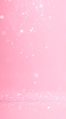 Light pink background with subtle elements