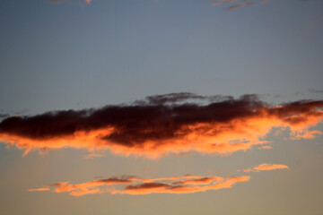 Wired cloud formation in the sky
