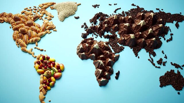 Global Food Map.
