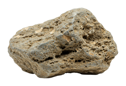 Examining unique rock formation natural environment geological content earth science concept isolated on transparent background