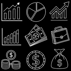 Professional Business Vector Modern Business Icon.eps