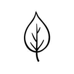 Flower line art drawing of rose stem with thorns and leaves for wedding invitation. Elegant flower line art illustration is romantic and minimalist, showing beauty in nature.