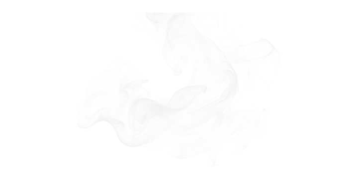 Abstract image of a swirling cloud of light gray against a black background with pixelated edges