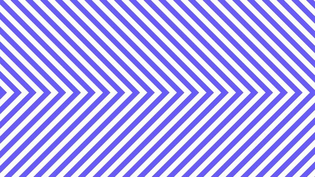 A clean, soothing pattern of light blue and white chevron arrows moves steadily in a loop. This minimalist motion graphic is suitable for corporate backgrounds, instructional presentations, or calm di