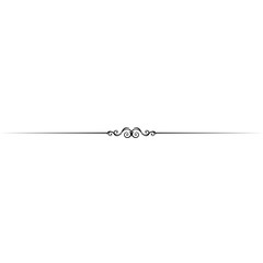 Divider Classic Line Decoration