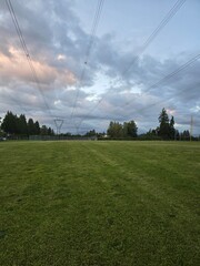 high voltage power line