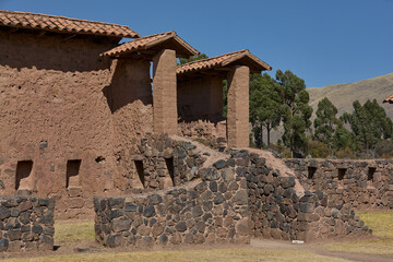 Temple of Wiracocha at Raqchi stands as one of the most impressive Inca constructions.
