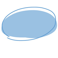 blue speech bubble