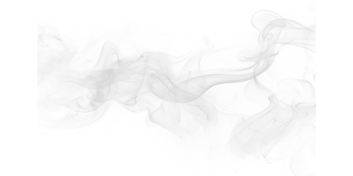 A grayscale image featuring a cloud like formation against a black background with pixelated edges