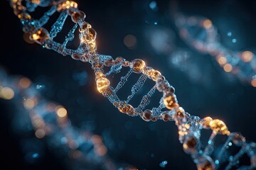 Abstract 3D DNA double helix